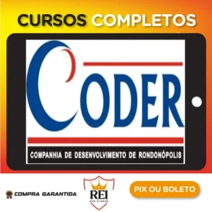 CODER: RondonópolisMT - Auxiliar de Escritório em Geral (Pós-Edital) - Gran Cursos Online