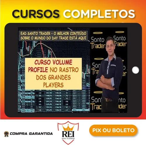 Volume Profile No Rastro dos Grandes Players - Oliver Santo Trader